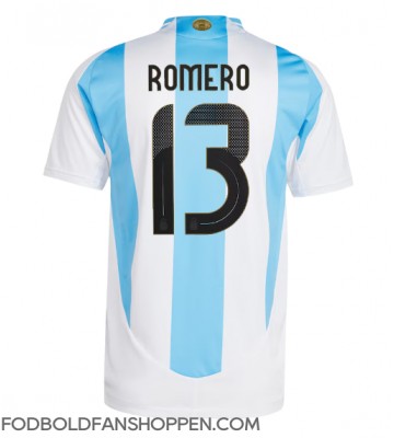 Argentina Cristian Romero #13 Hjemmebanetrøje Copa America 2024 Kortærmet